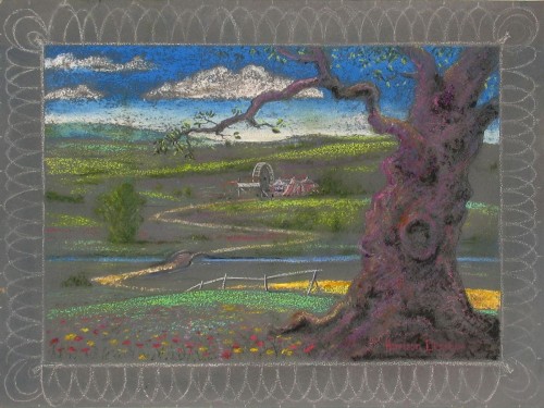 Original Painting, Jolly Holiday With Mary by Harrison Ellenshaw