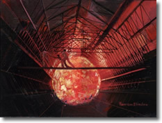 Original Painting, The Black Hole by Harrison Ellenshaw
