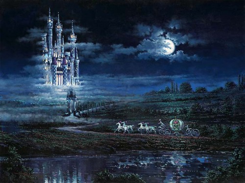 Moonlit Castle by Rodel Gonzalez