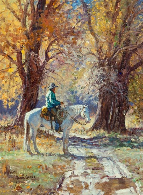 Original Painting, Autumn Reverie by Martin Grelle