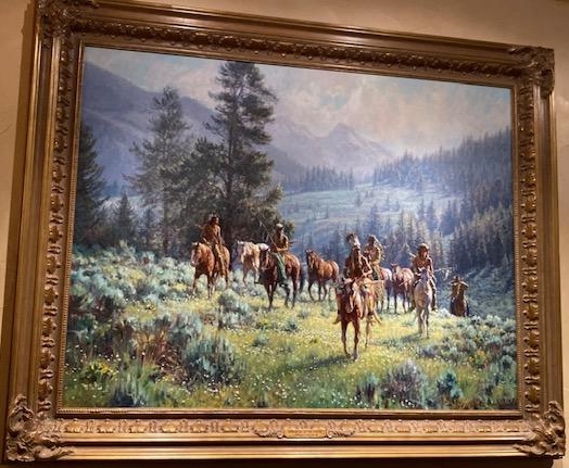 Original Painting, Monarchs of the North by Martin Grelle