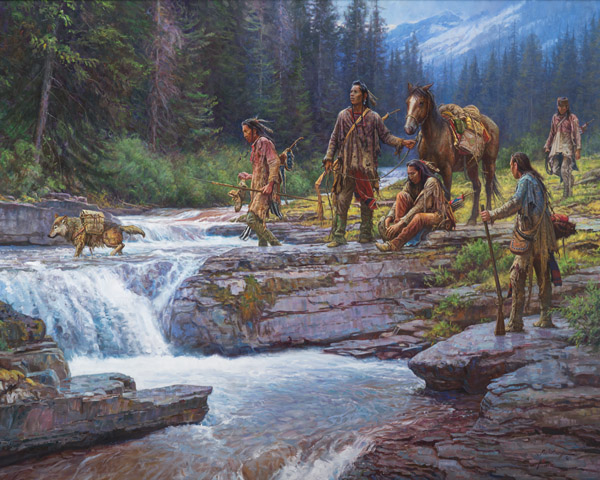 Passage at Faling Waters by Martin Grelle