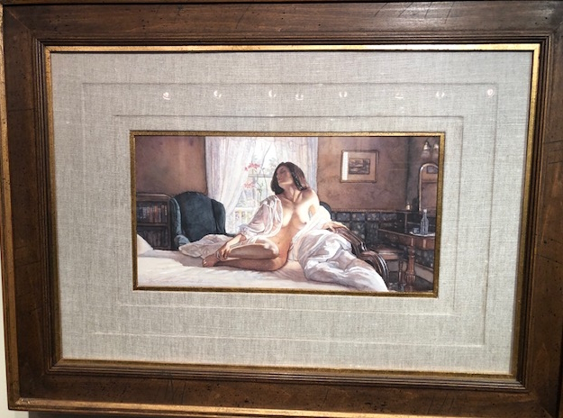 Original Painting, Bedroom by Steve Hanks