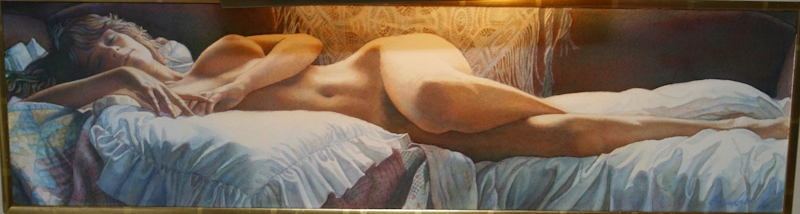 Original Painting, Daydreaming by Steve Hanks