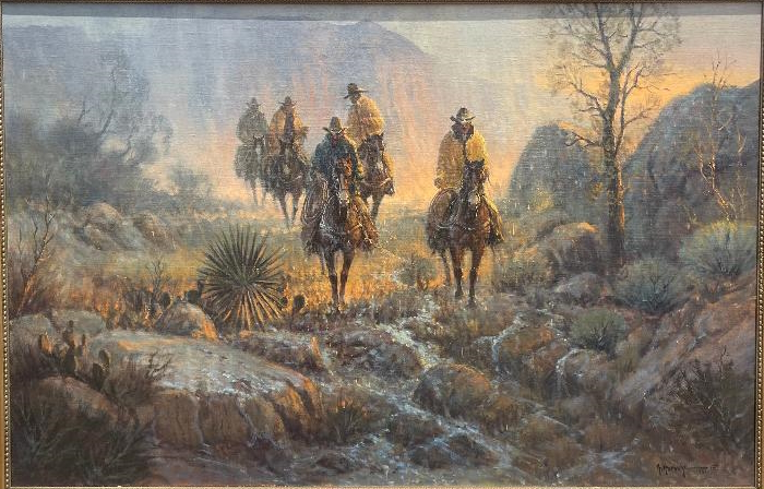 Original Painting, Early Spring by G. Harvey