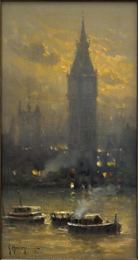 Original Painting, London Memories by G. Harvey
