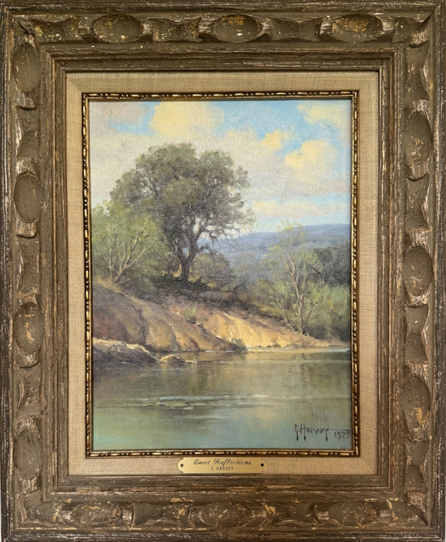 Original Painting, Quiet Reflections by G. Harvey