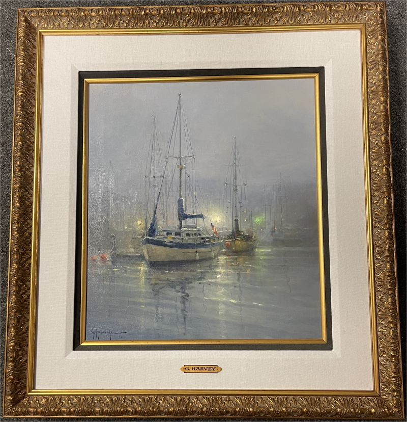 Original Painting, Stirring of Gentle Waters by G. Harvey