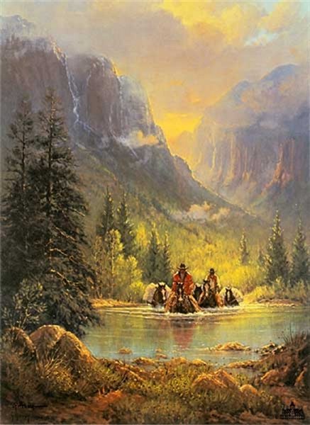 The American West by G. Harvey by G. Harvey