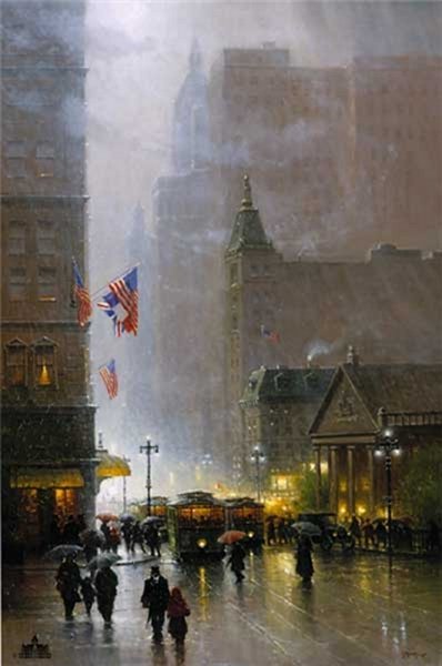 The Lights of Broadway by G. Harvey by G. Harvey