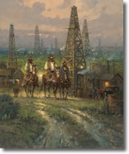 Drifting Through the Oil Patch by G. Harvey