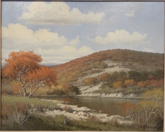 Original Painting, Autumn in the Hill Country (Kerrville) by G. Harvey