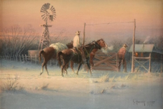 Original Painting, No Place Like Home by G. Harvey