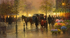 Original Painting, Reflections of an Era by G. Harvey