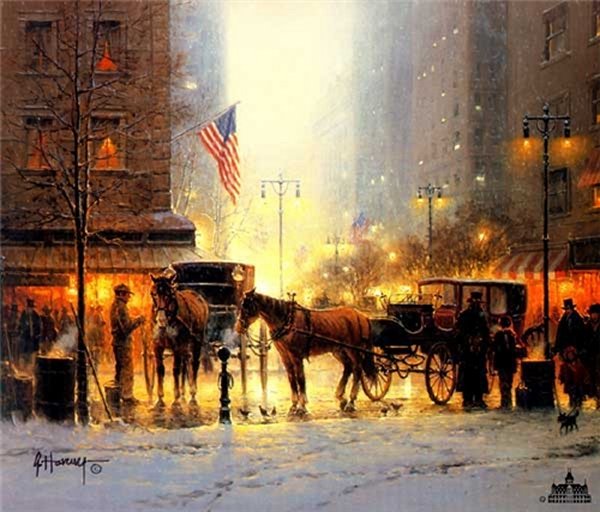 Twilight in the City by G. Harvey by G. Harvey
