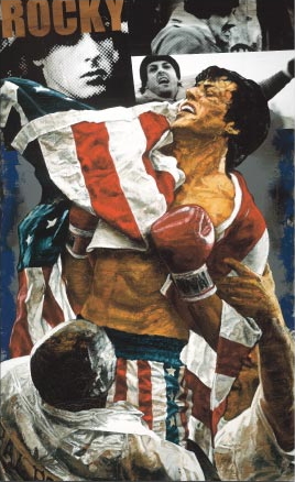 Rocky Sylvester Stallone by Stephen Holland