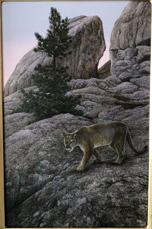 Original Painting, Familiar Territory by Stephen Lyman