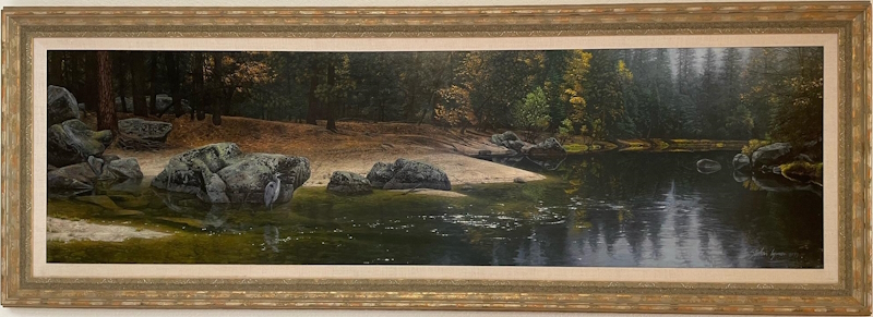 Original Painting, Riparian Riches by Stephen Lyman
