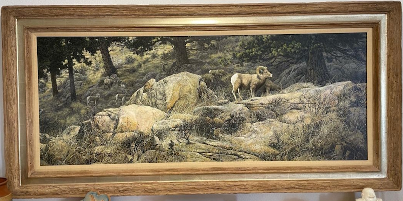 Original Painting, The Long Autumn by Stephen Lyman
