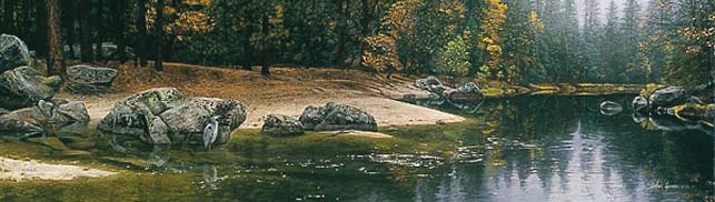 Original Painting, Riparian Riches by Stephen Lyman