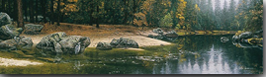 Original Painting, Riparian Riches by Stephen Lyman
