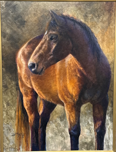Original Painting, Spring in the Air by Bonnie Marris