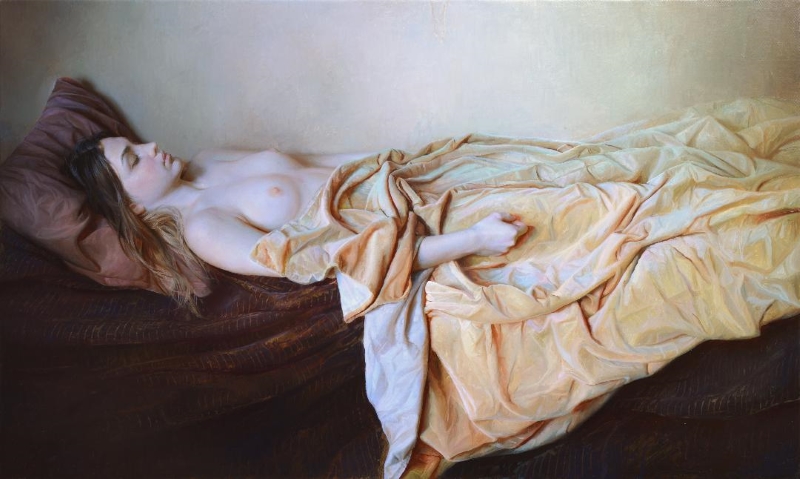 Snow White, a Serge Marshennikov Original Painting