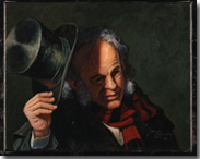 Original Painting, Ebeneezer Scrooge by Dean Morrissey
