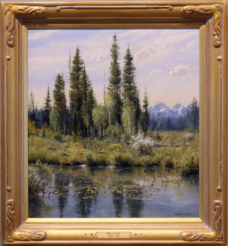 Original painting Maytime by Robert Peters
