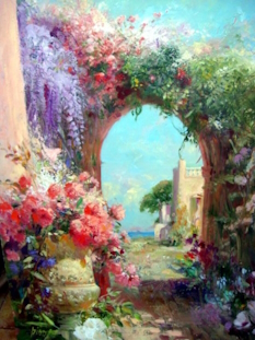 Original Painting, Entrance to the Sea