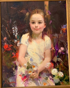 Original Painting, Ruby