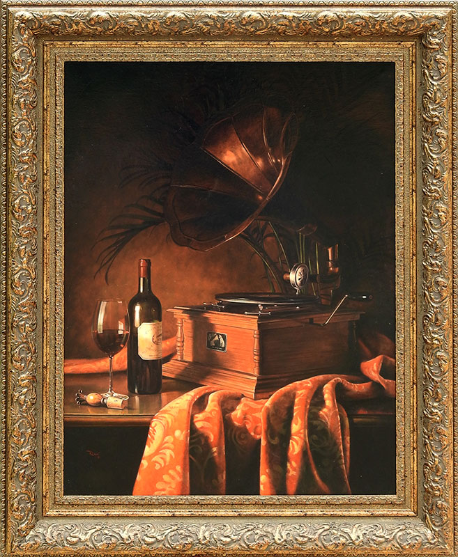 Original Painting, Frozen in Time by Kyle Polzin