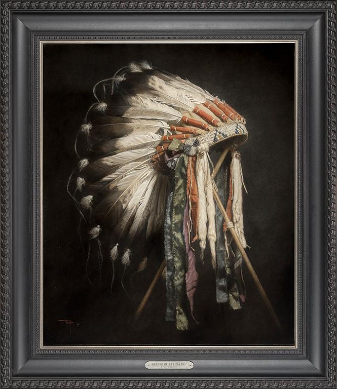 Original Painting, Keeper of the Plains by Kyle Polzin