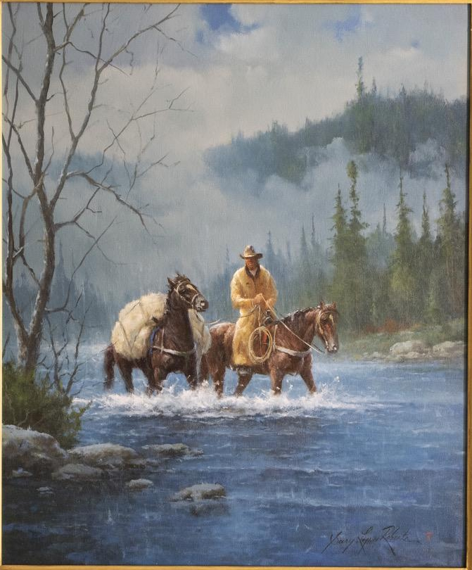 Crossing II a Gary Lynn Roberts Original Painting