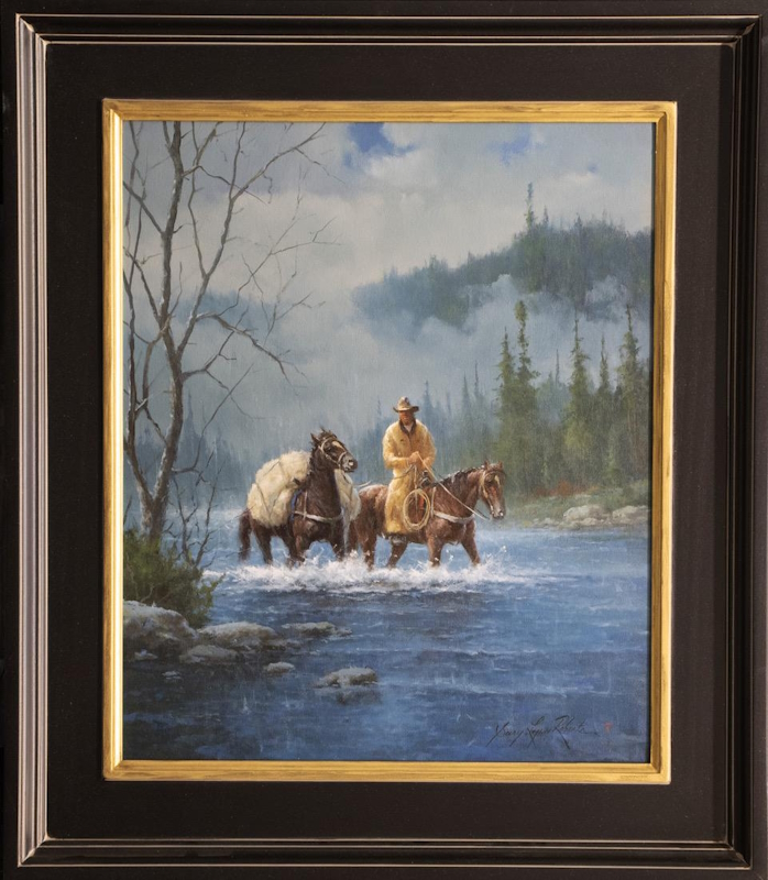 Crossing II a Gary Lynn Roberts Original Painting