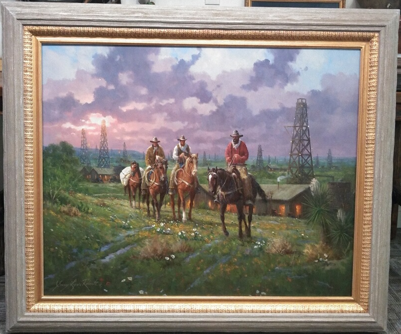 End of a Good Day a Gary Lynn Roberts Original Painting