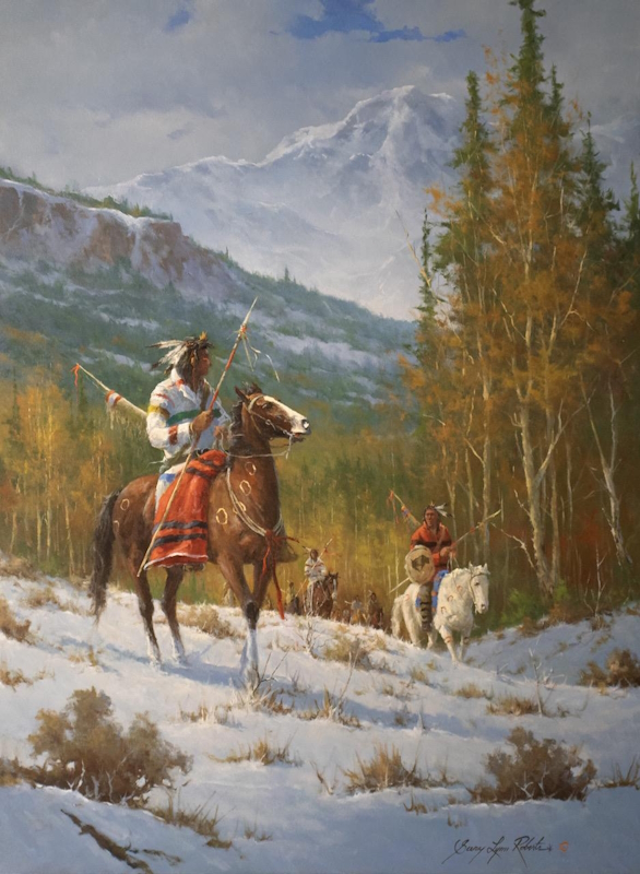 His People II a Gary Lynn Roberts Original Painting