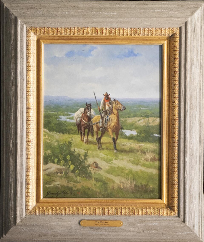 The Tracker a Gary Lynn Roberts Original Painting