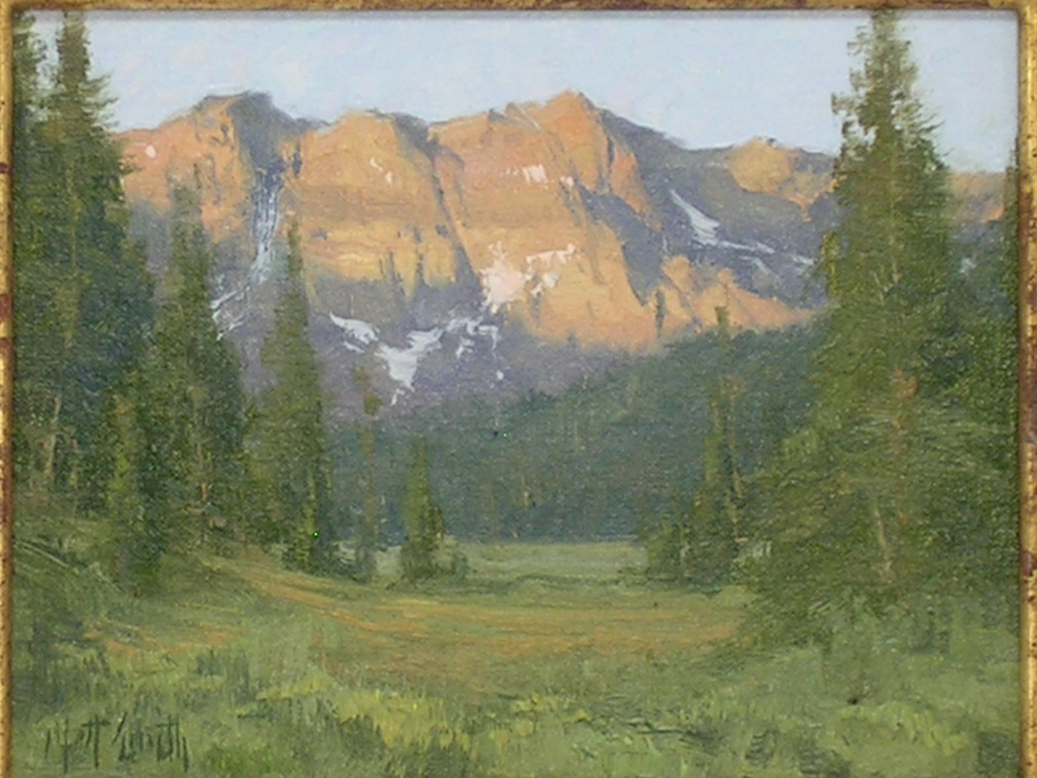 Original Painting, Montana by Matt Smith