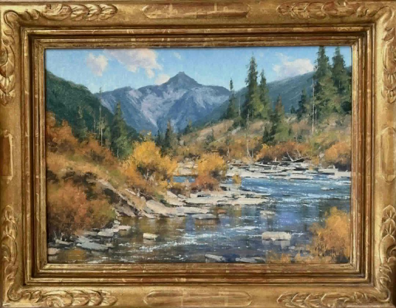 Original Painting, Mill Creek Color by Matt Smith