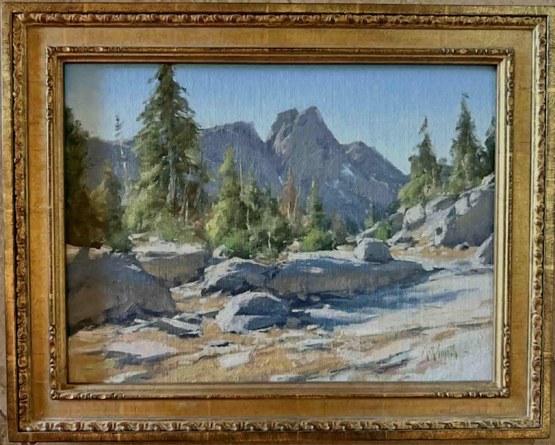 Original Painting, On the Side Trail by Matt Smith