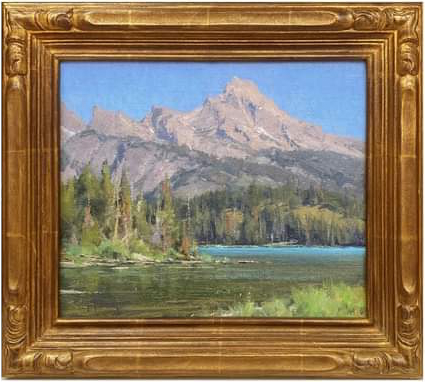 Original Painting, Taggert Lake by Matt Smith