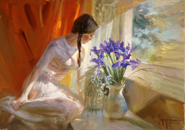 Spring is Here
 Original Painting by Vladimir Volegov