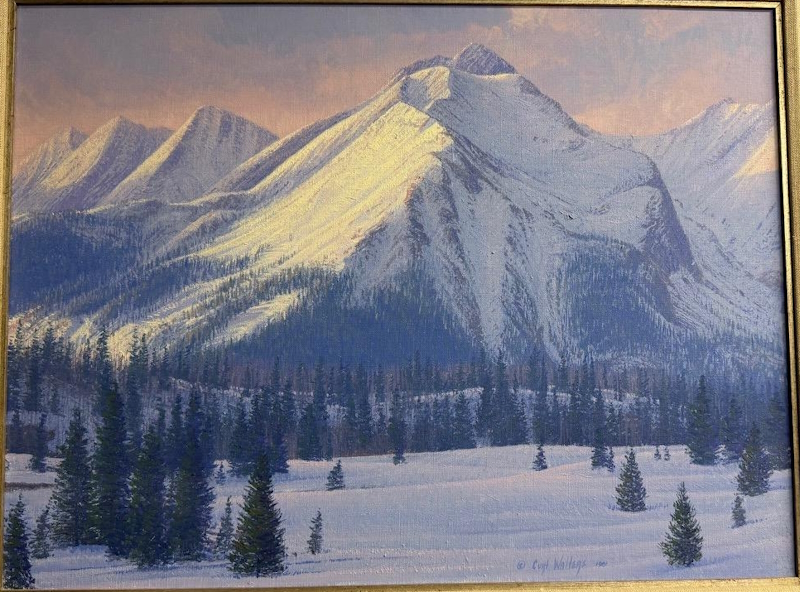 Original Painting, Molas Sunrise by Curt Walters