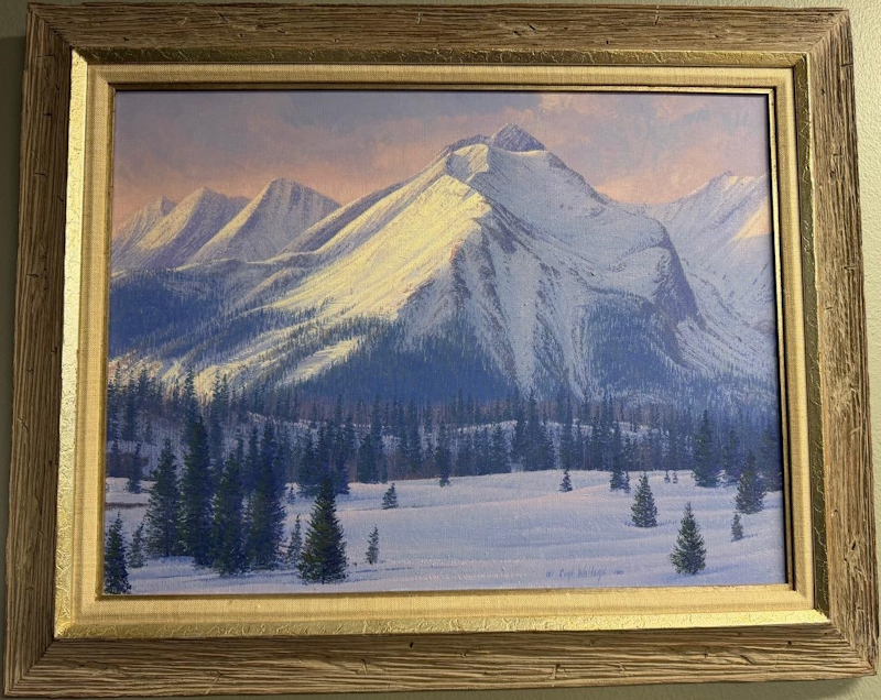 Original Painting, Molas Sunrise by Curt Walters