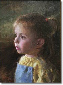 Original Painting, Lily Rose by Morgan Weistling