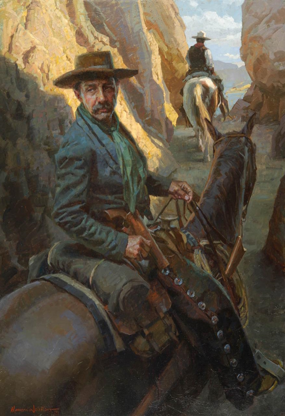Original Painting, A Narrow Pass
 by Morgan Weistling